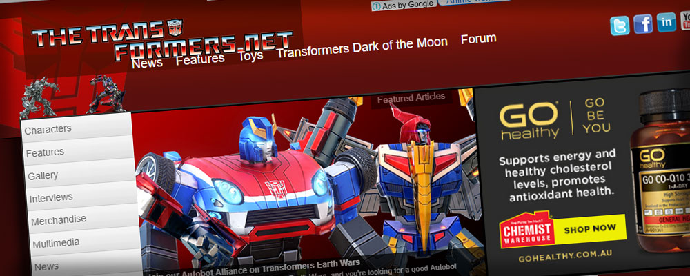 The Transformers (a fan site)