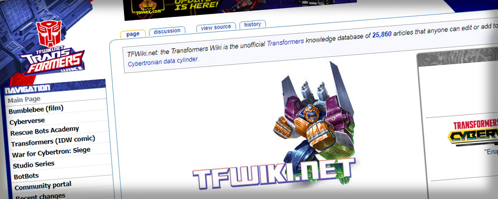 Transformers Wiki - a Top Website!