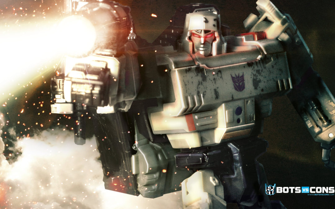 Siege Megatron in Battle – Transformers G1 Wallpaper