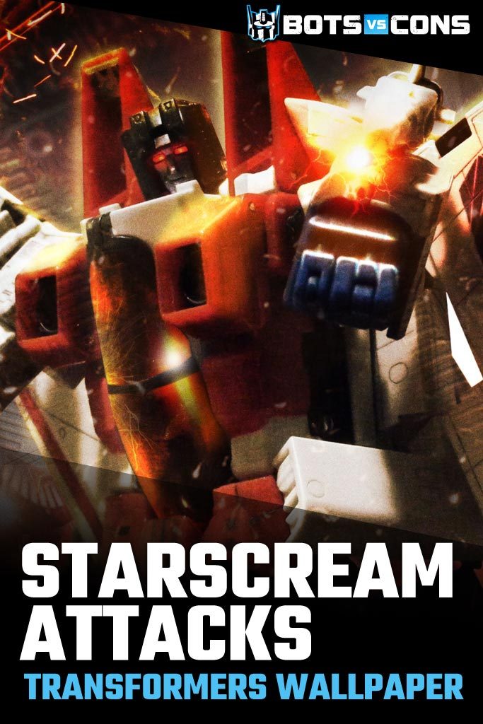 Starscream Attacks!' Transformers Wallpaper