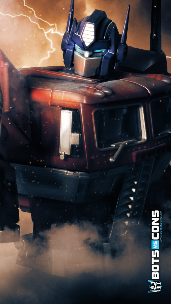 Optimus Prime, Fire! Transformers Wallpaper